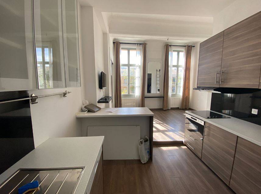 Vue depuis l'entrée de l'appartement