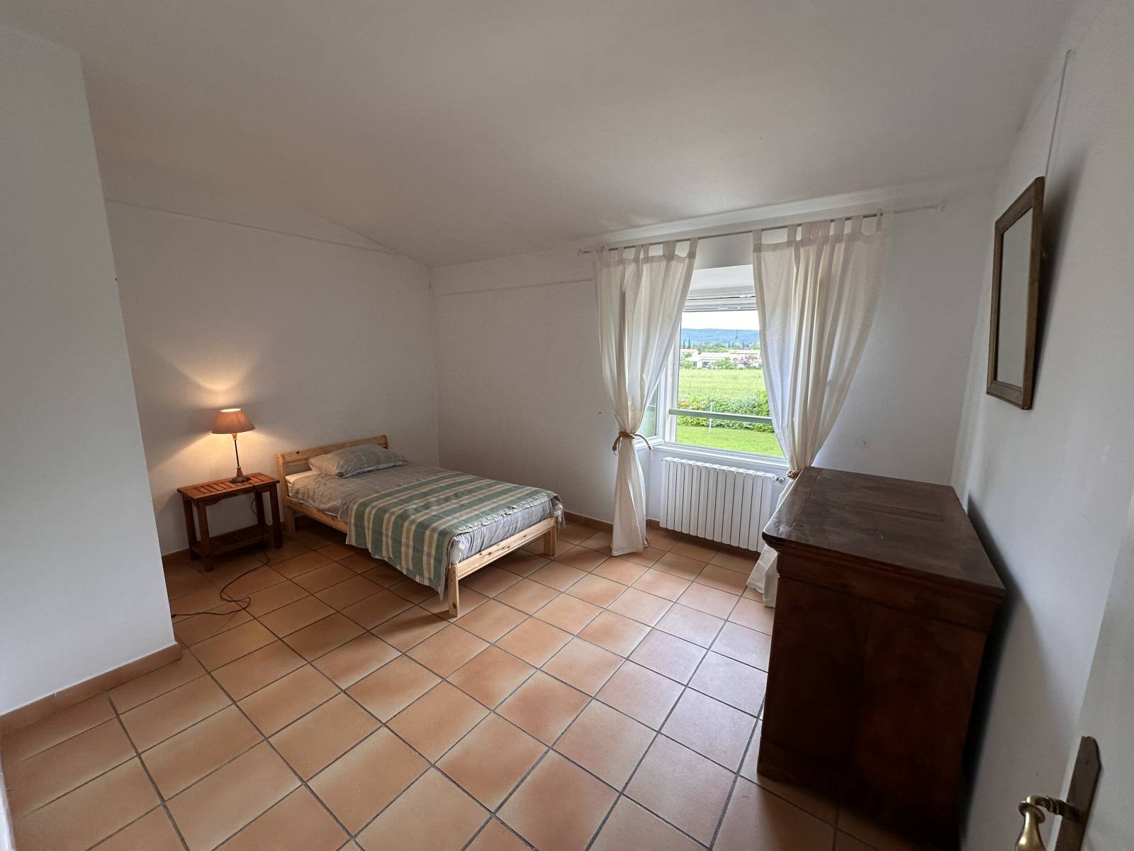 chambre exposée à l'est