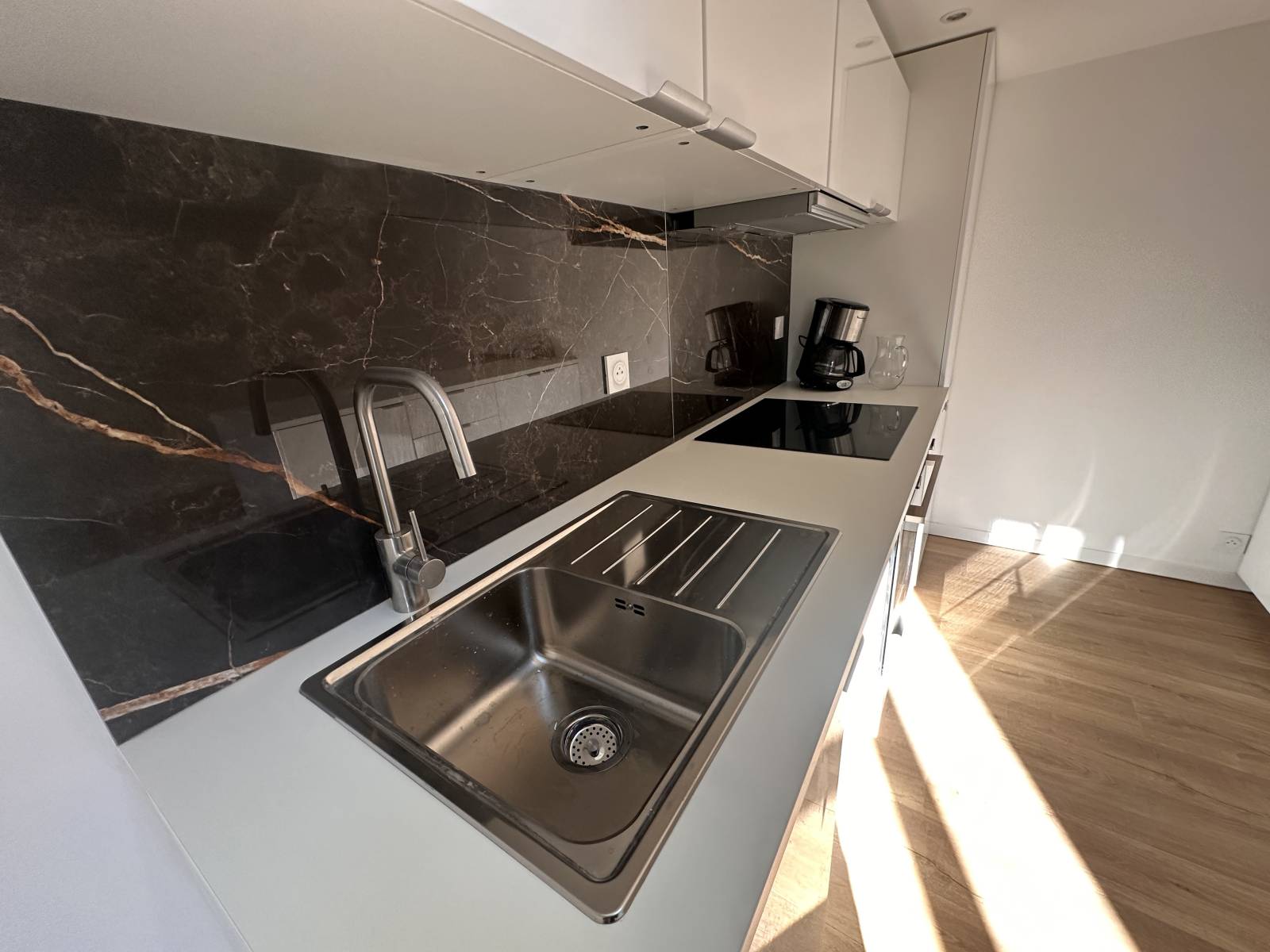 Plan de travail cuisine  dans le séjour