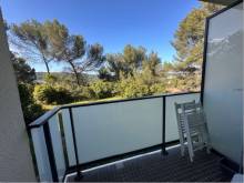 le balcon sans vis à vis exposé sud et calme