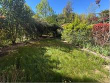 le jardin ensoleillé et clos